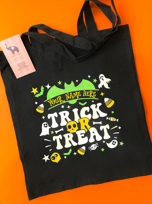 Trick or Treat Halloween Totebag