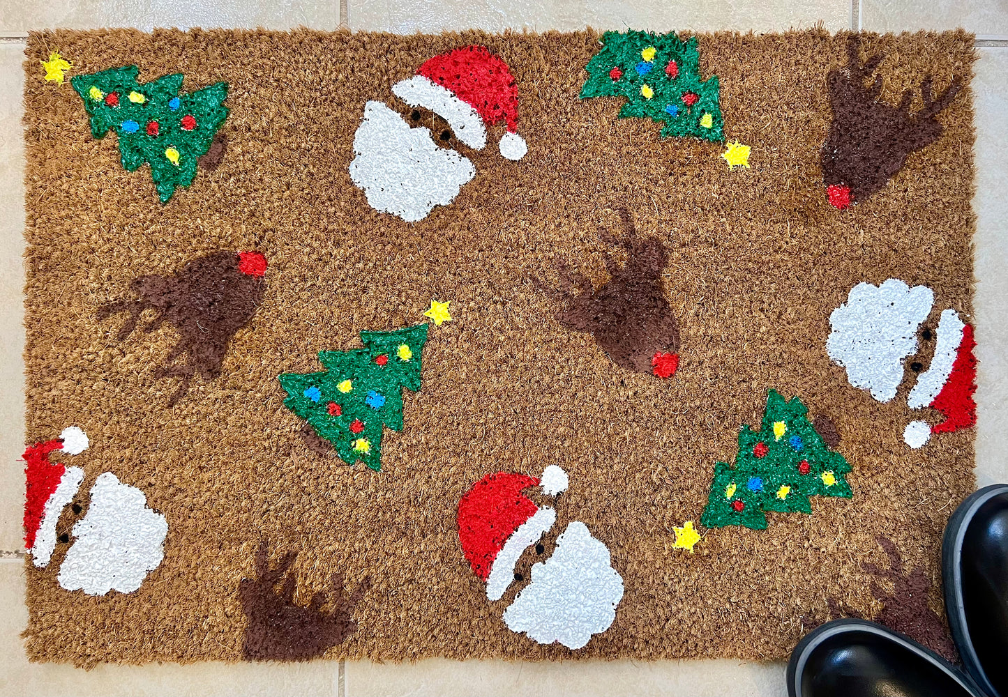 Festive Christmas Doormat