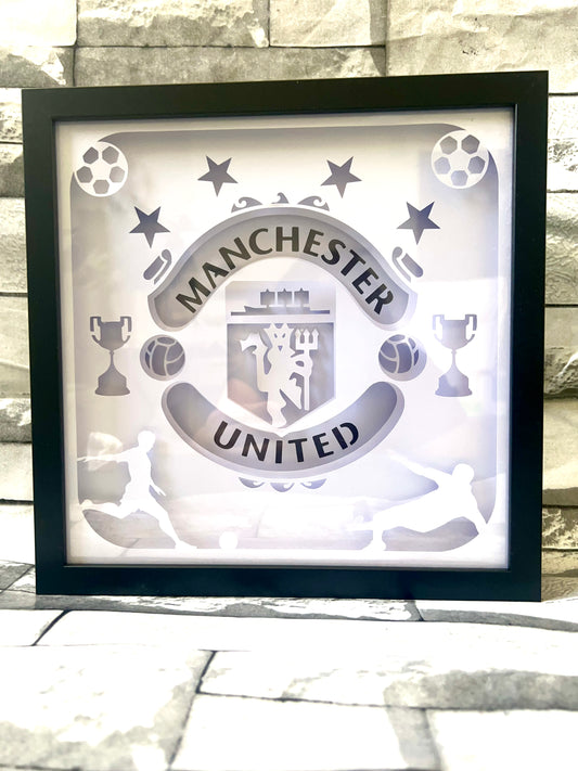 Manchester United Light Box Frame