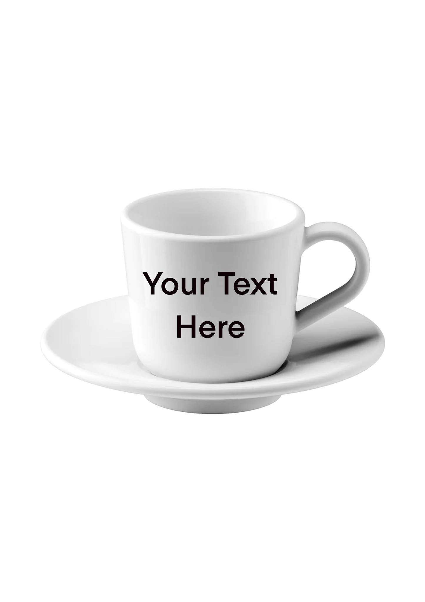 Customize Your Own Coffee/Espresso Cup With Saucer