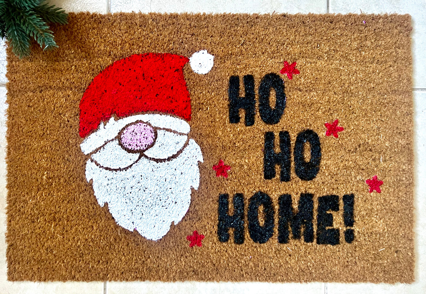 Ho Ho Home Christmas Doormat