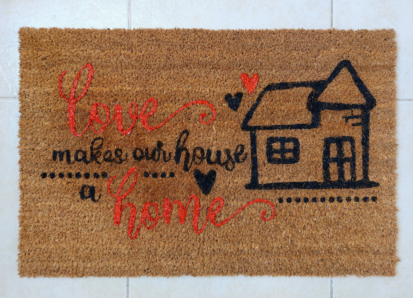 Love Makes Our House a Home Doormat